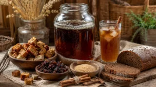 Про чай и кофе забыли: пьем этот пряный квас все лето — очень вкусно и никакой химии