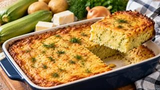 Кабачки и картошку запекаю с плавленым сыром: получается нежнейший ужин на всю семью — все требуют добавки