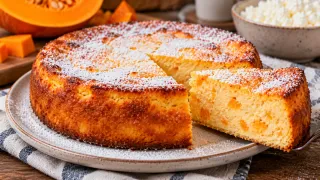 500 г творога да полтыквы: готовлю нежнейшую запеканку — яркая вкуснота на завтрак, перекус и просто к чаю