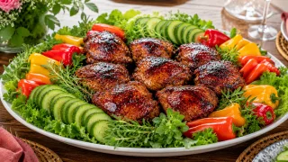 Вместо крыльев беру бедра: нежнейшая курица барбекю без костей буквально тает во рту