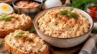 Намазка из горбуши с яйцом и паприкой: воздушнее паштета и вкуснее любого мяса — за уши не оттащишь