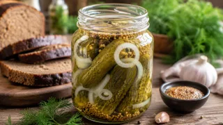 Огурчики по-берлински на зиму: кисло-сладкая закуска с немецким характером — уксус и не чувствуется