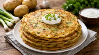 Вместо надоевших тонких блинчиков: готовлю вкуснейшие картофельные блины — сытное блюдо на любое время дня
