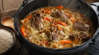 Что жарить первым — лук или мясо: в вечном вопросе о плове поставлена жирная точка