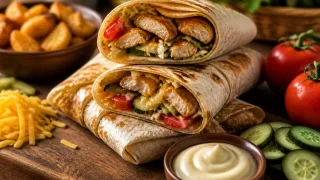 Домашняя шаурма по-арабски: сложила слоями дешевые продукты – больше не покупаю в ларьках