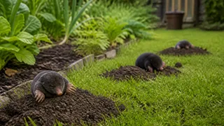 Кроты сбежали как ошпаренные, только пятки сверкают: самое гуманное средство от вредителей - участок как новый