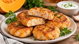 По-настоящему сочные куриные котлеты с тыквой: неожиданно удачное сочетание — и вкусно, и полезно