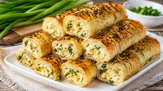 Беру лаваш и 3 продукта из холодильника: через 10 минут готова вкуснючая закуска — со стола улетает первой