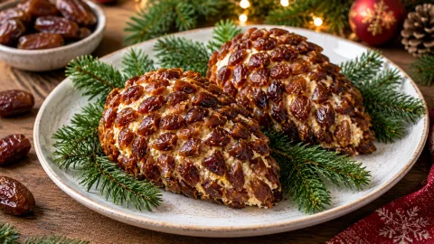 Моя коронная закуска на Новый год: «Еловые шишки» с копченой курицей и сыром — сначала фотографируют, потом едят