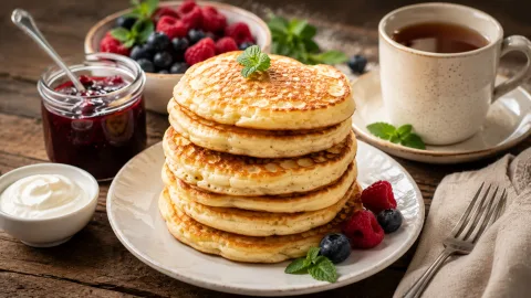 Бабушкины блины на кефире из детства: нежные, вкусные, с дырочками — проверенный десятилетиями рецепт