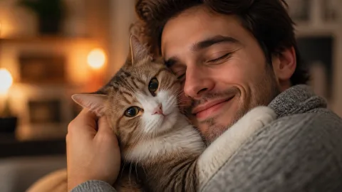 Кошки любят людей сильнее, чем собаки: тест, который доказал это за 2 минуты – открытие ученых