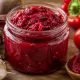 Вся свекла уходит на эту аджику: вкусная, пряная, с характером — пойдет и под горячее, и на гренки