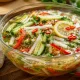 Окрошка по-корейски — ни кваса, ни кефира: легкий холодный суп, который освежает в адскую жару