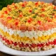 Летний салат «Шанталь»: слоеная вкуснятина без варки овощей — ресторанная подача и отпадный вкус