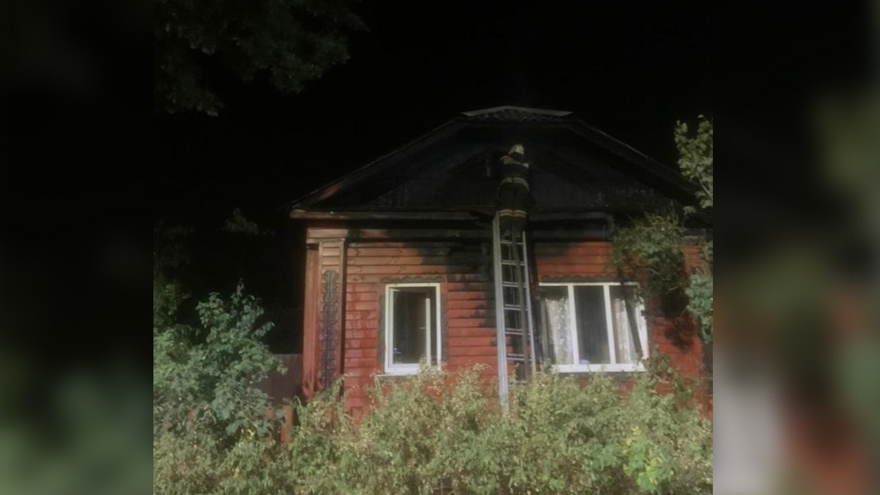 Фото – пожар в Киржаче, МЧС по Владимирской области