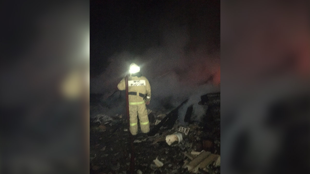 Фото – пожар в Колпи, МЧС по Владимирской области