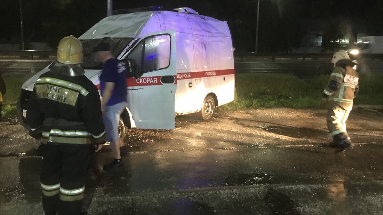 Во Владимирской области перевернулась скорая помощь - День во Владимире